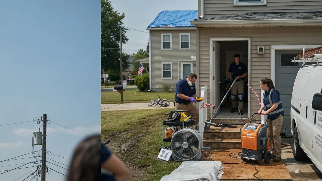 Water Damage Repair in Spearsville, LA near me